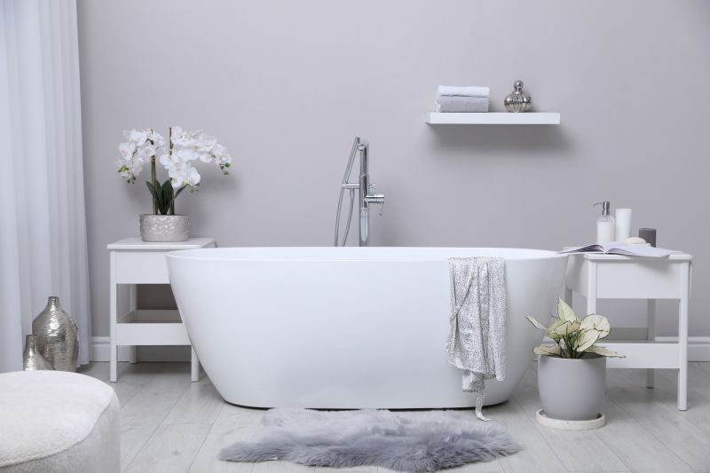 Freestanding Tubs with Modern Lines