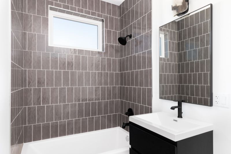 Bathroom with Custom Tilework